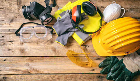Health and safety in the workplace, PPE
