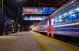 Train Station, Rail, Nighttime