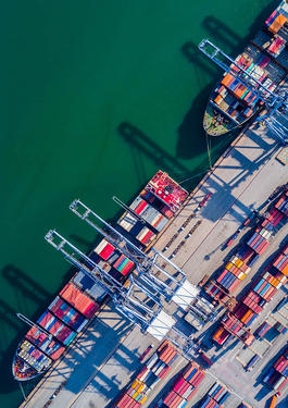 Government Services & International Trade, Container, Offshore, Shipment