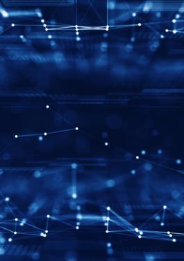 Abstract digital universe image