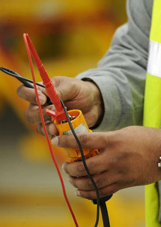 Electrical Inspections, Person, High Vis, Mechanical, FET