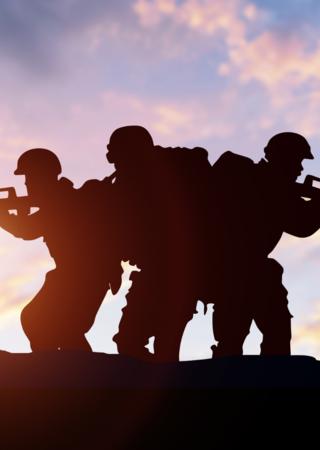 Remembrance Day soldier 