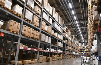 DISTRIBUTION FACILITY, Storage, Warehouse, Boxes